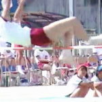 【盗撮動画】運痴の娘も微笑ましいえんじブルマのＪＣたちをエッチ視線で見守る学校関係者♪