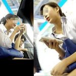 【盗撮動画】超高校級のアダルトな雰囲気を纏った制服女子校生のパンチラを追って路線電車旅♪