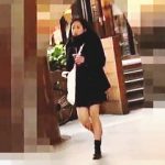 【盗撮動画】寒い朝にＪＫちゃんを電車内まで追跡してパンチラ逆さ撮りして暖をとる撮り師♪