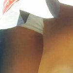 【盗撮動画】パンチラ晒して男子補欠部員たちを総勃起させてる母校の応援に来た女子校生♪