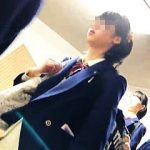 【盗撮動画】間違いなくＪＫジャンルど真ん中にいる女子校生の清純で無垢なパンチラに大興奮♪